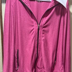 LuLaRoe Fuchsia Rise Hoodie